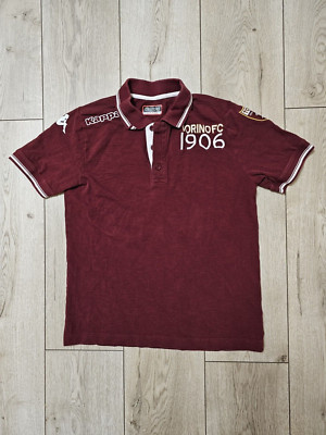 TORINO SHIRT TRAINING POLO FOOTBALL SHIRT SOCCER JERSEY COTTON S KAPPA