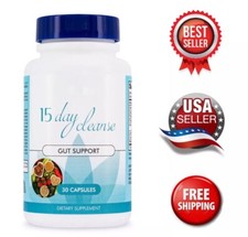 Gut and Colon Support 15 Day Cleanse Colon cleansing capsules