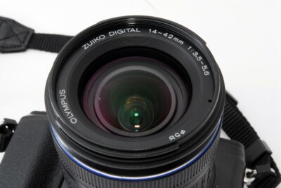 Olympus PEN E-PL2 12.3MP 14-42mm Lens Set Black [Exc+++] w/8GB SD