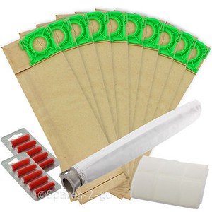 Service Kit for SEBO Vacuum 10 Bags Filters Hoover Filter ...