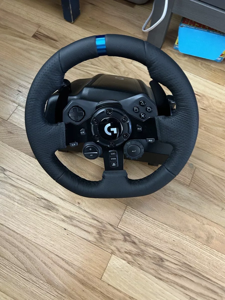 Logitech G923 Racing Wheel and Pedals for PS5, PC - Open Box - Never Used  97855146687