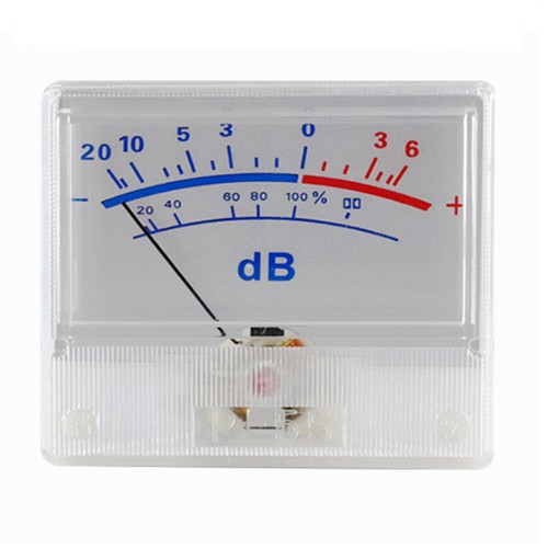 135uA 650 Ω Backless Optoelektronic Flat Meter Zeiger Audio Volume VU Meter - Picture 5 of 6