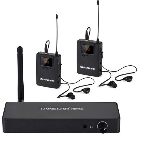 TAKSTAR UHF Wireless in-Ear Monitor System Transmitter Receiver 10 Channels C9S2 - Picture 6 of 20