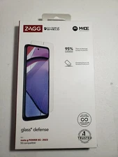 ZAGG - InvisibleShield Glass+ Defense Screen Protector for Motorola G Power 5G
