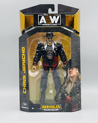 【新品未開封】『グロンクル＆フィッシュレッグス』 アクションフィギュア AEW Chris Jericho Unrivaled Series 8 Action Figure #63 Jazwares