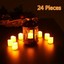 thumbnail 2 - *24PCS* Flameless Candles Battery Operated Wedding Flickering Xmas LED Tea Light