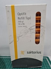 Sartorius Optifit Pipette Tips 350�l  960 Refill Tower UK Lab 790352 exp 2026