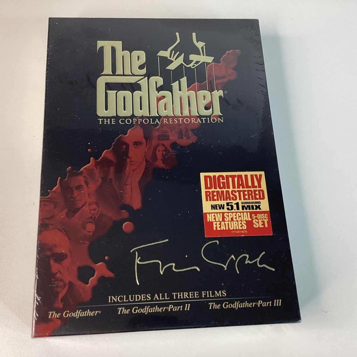 The Godfather DVD Collection 5枚組 Amazon.com: Godfather Collection (5pc) (Ws Sub) [DVD] [2001