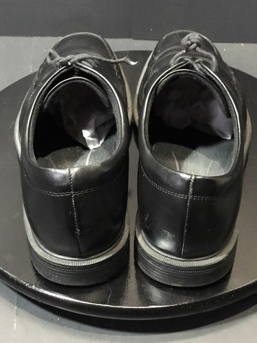 Rockport Evander Casual Lace Up Black Leather Men's Shoes Size US 11.5 XW - Picture 8 of 10