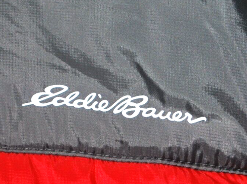 Eddie Bauer Jacket Youth Boys Large Reversible Hooded Red Grey Plush - Picture 5 of 14