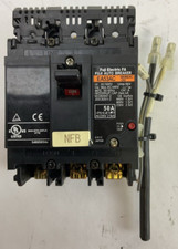 FUJI EA53AC FA AUTO BREAKER 50A 3POLE WITH SHUNT TRIP 200-240VAC