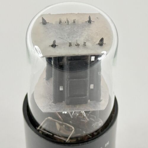 (1) Tubo RCA 6SN7GTB Bilanciato Testato Nero Piastre Scaglionate Codice Data KW 6SN7 GTB - Foto 4 di 4