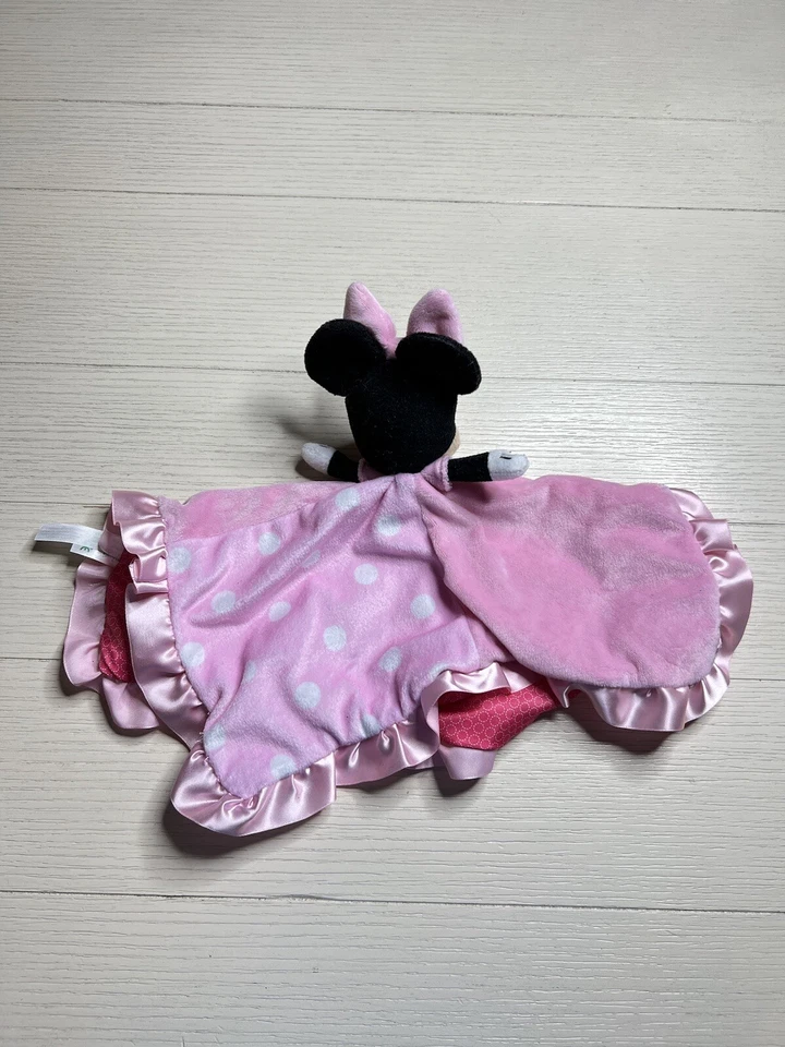 Disney Baby Minnie Mouse безопасности милый розовый атлас оборки гофрированные уши - Изображение 2 из 4