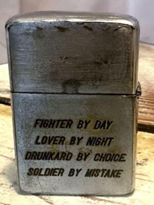 1964-65 Vintage Vietnam Zippo Antique Oil lighter DA NANG