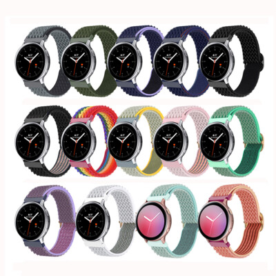 Elastisches Armband für Xiaomi Amazfit GTR 47mm Nylon Ersatzband GTR 2 + 47 mm 