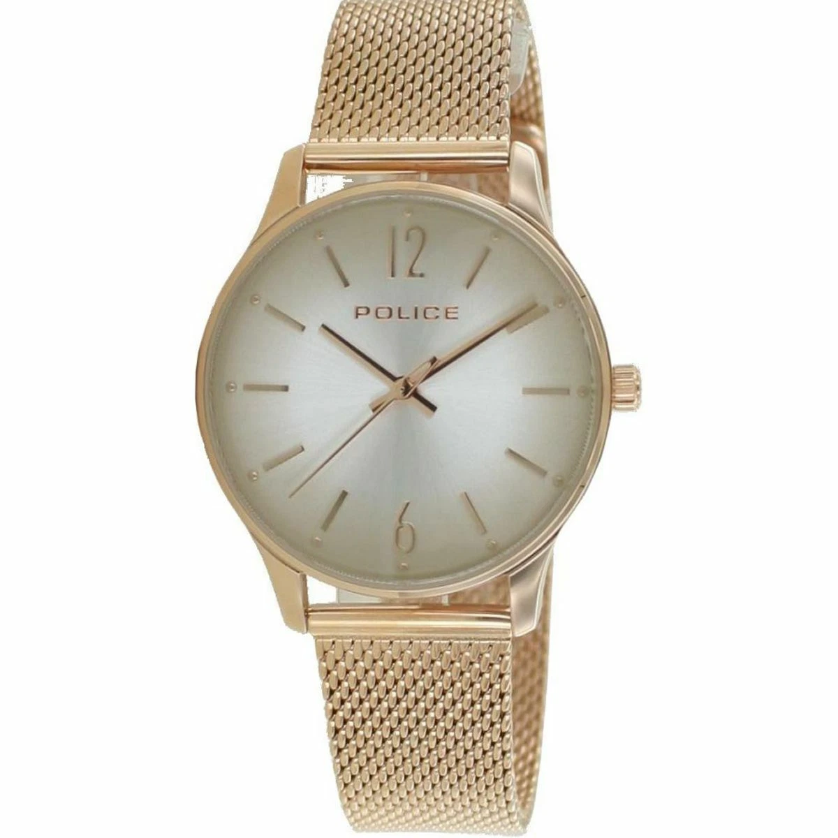 Police Orologio Uomo Cronografo PL.14542JSBN/65 - Quarzo, Cinturino In Pelle Marrone, Cassa 50mm, Impermeabile 5 ATM