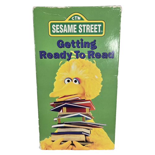 Sesame Street Getting Ready To Read VHS 1996 Educational Literacy Jim Henson - Picture 2 of 6