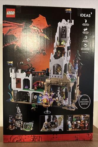 LEGO 21348 (D&D) Dungeons and Dragons Red Dragon's Tale Brand New/Sealed - Picture 4 of 9