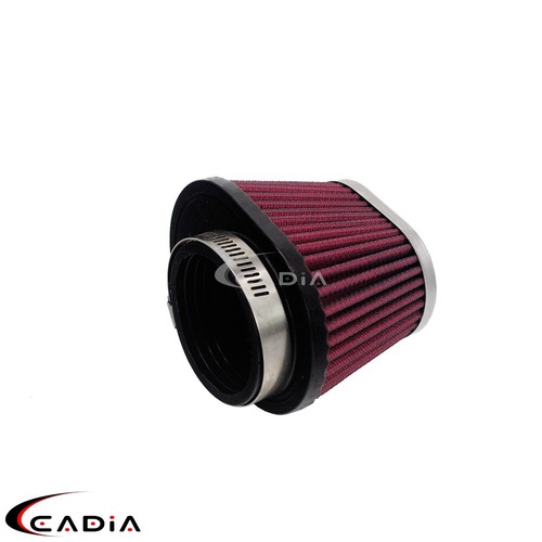 Limpiador de filtro de admisión de aire rojo 52 mm para motocicleta Honda Yamaha Suzuki Kawasaki - Imagen 8 de 11