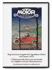 CD Viertaktprinzip Steuerungsgelenk Kurbelgehäuse Sheffield MOTOR Januar 1913