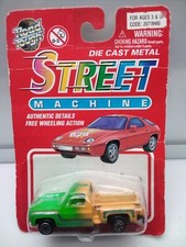 Yatming - Road Tough / #1601 - Chevy Stepside Pickup - Green & Yellow -Model x1 