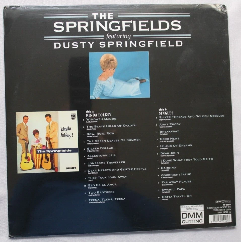THE SPRINGFIELDS KINDA FOLKSY LP [SEALED] 12" VINYL EU IMPORT *SLEEVE NOT MINT* - Image 2 of 2