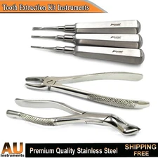 Dentistry Instruments Tooth Extraction Forceps Upper Lower Wisdom Removers