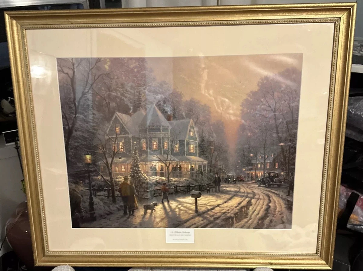 Thomas Kinkade Holidays Art Paintings for sale | eBay