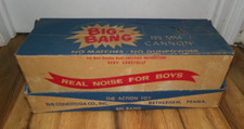 Vintage Conestoga Big Bang Military Cannon Cast Iron 155mm 15FC in Original Box