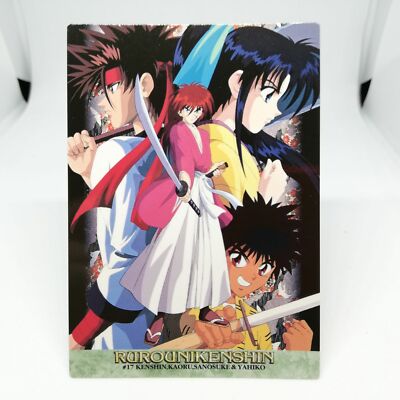 17 Kenshin Kamiya Yahiko Rurouni Kenshin Samurai X Karte DASS Masters JUMP