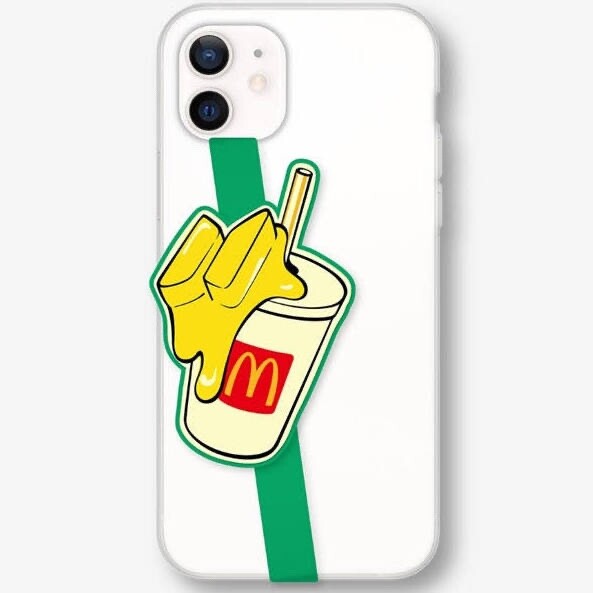 New BTS X McDonald's MELTING SILICONE PHONE STRAP Soda- Official Merchandise-NEW