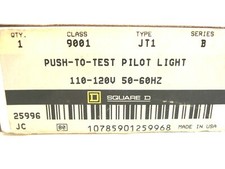 NEW SQUARE D 9001-JT1 PUSH BUTTON 9001JT1