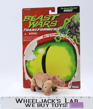 Rhinox 100% Complete W/ Card Transformers Beast Wars 1996 Kenner Action Figure