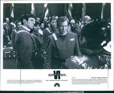 1991 Actor Star Trek Vi Leonard Nimoy William Shatner Paramount 8X10 Press Photo