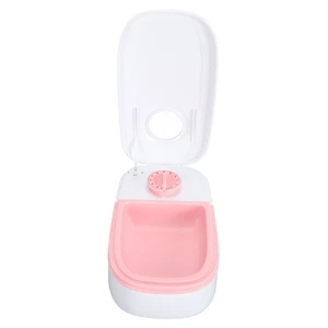 Et les chiens Pink Automatic Pet Feeder Détachable multifonction Intelligent Single