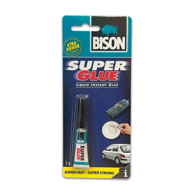 Bison Sekundenkleber, 3g Tube