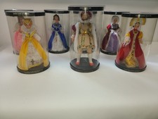 KING HENRY VIII and his SIX WIVES Figurines - Vintage 