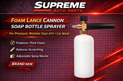 #ad 1 4quot; Snow Foam Washer Gun Car Wash Soap Lance Cannon Spray Pressure Jet Bottle $24.95