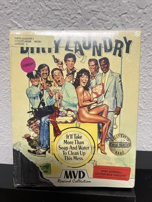 DIRTY LAUNDRY (Blu-ray - MVD Rewind Collection) Comedy Slipcover OOP Sealed