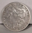 1878 Carson City Morgan Silver Dollar. Good Album Filler Coin. 90% Silver