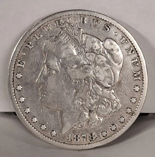 1878 Carson City Morgan Silver Dollar. Good Album Filler Coin. 90% Silver