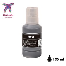 Black Ink bottle 32XL Fits for HP Smart Tank 5105 555 7005 7006 7305 7306 7605