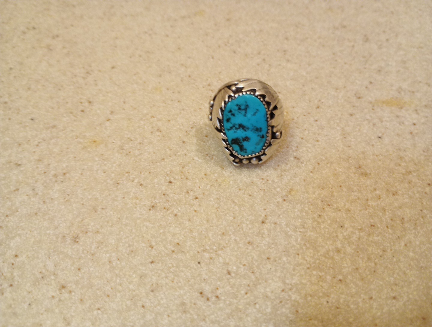 Turquoise Sterling Silver 925 Solid Silver 21 Gra… - image 7