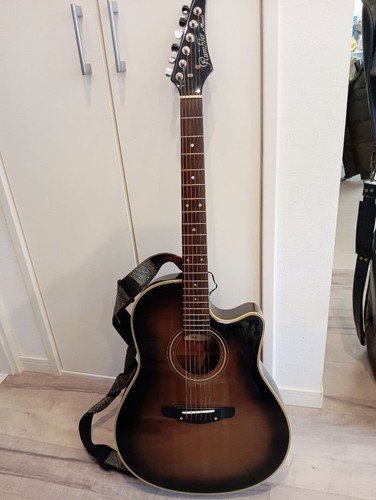 Rumbler by Morris Electric Acoustic Guitar Good Condition