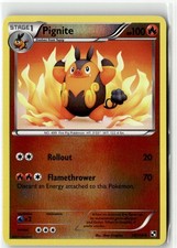 Pignite (18) Uncommon Black and White 18/114 Reverse Holo NM