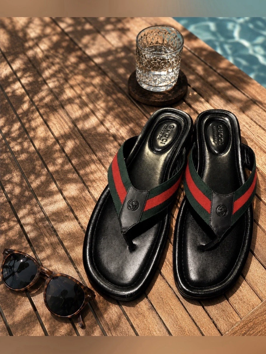 Gucci Leather Sandals for Men for sale | eBay display picture 1