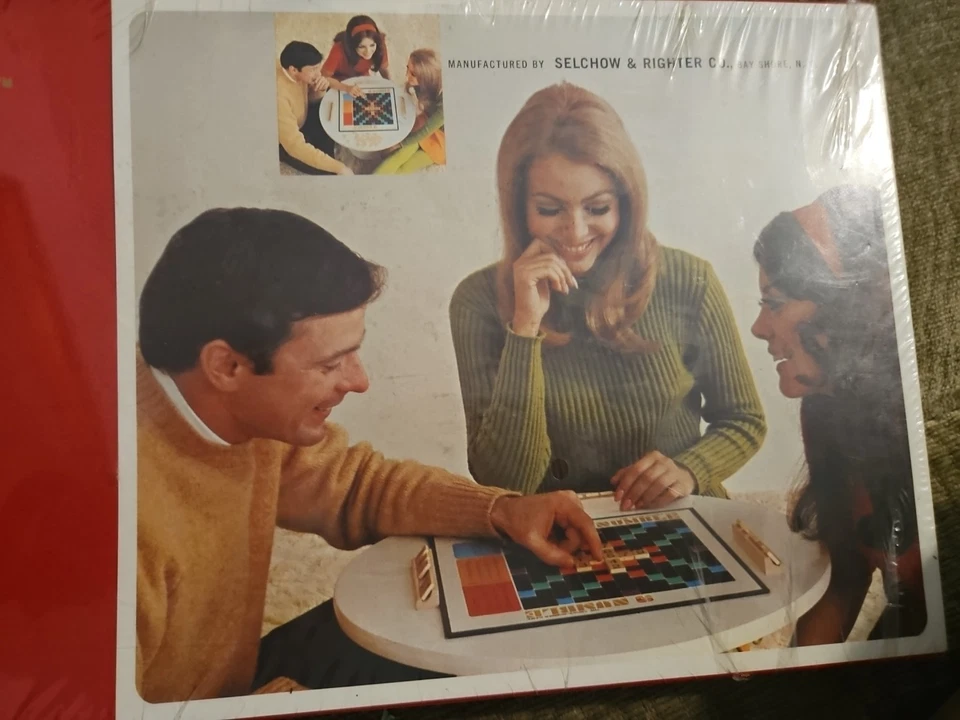 Vintage Numble 1968 The Cross Word Number Game Selchow & Righter New Boardgame - Image 3 of 4