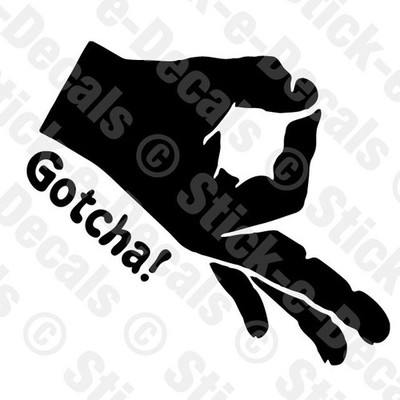 CIRCLE PUNCH GAME Vinyl Decal Sticker Car Truck Camper 7 Sizes Available!