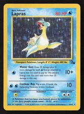 Lapras (10) Holo Rare Fossil 10/62 NM