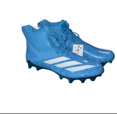 Size 14- Mens Adidas Adizero Chaos Blue Football Cleats Lineman - IF9718